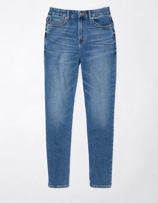 symoid Womens Jeans- Fashion High Rise Wide Leg Stretch Stitching Denim Flared  Pants Blue L 
