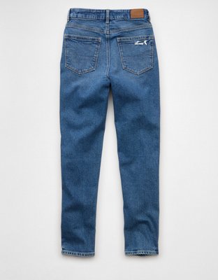 AE Strigid Curvy Ripped Mom Jean