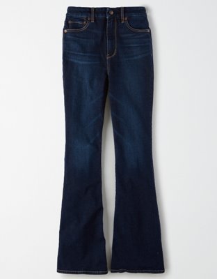 american eagle high waisted flare jeans