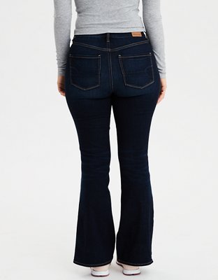 american eagle outfitters high waisted flare jeans