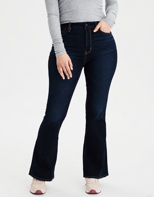 curvy flare jeans