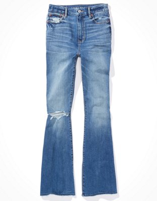 Женские джинсы American Eagle AE Curvy Super High-Waisted Flare Jean — фото 3