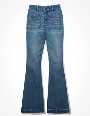 Женские джинсы American Eagle AE Ne(x)t Level Curvy Super High-Waisted Flare Jean — фото 2