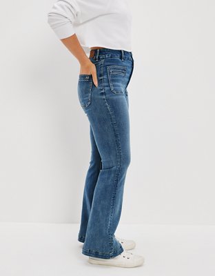 Женские джинсы American Eagle AE Ne(x)t Level Curvy Super High-Waisted Flare Jean — фото 3