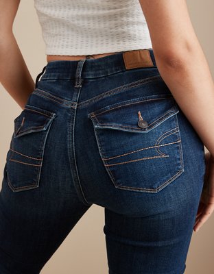 Женские джинсы American Eagle AE Next Level Curvy Super High-Waisted Flare Jean — фото 5