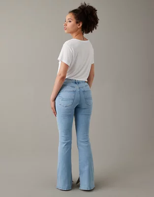 AE Next Level Curvy Super High-Waisted Flare Jean