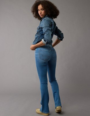 AE Next Level Curvy Low-Rise Kick Bootcut Jean