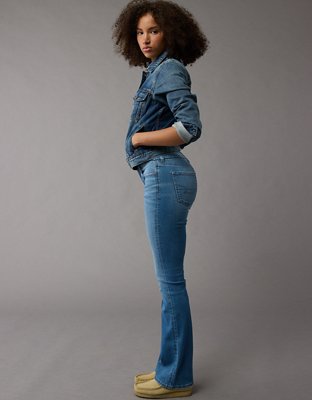 AE Next Level Curvy Low-Rise Kick Bootcut Jean