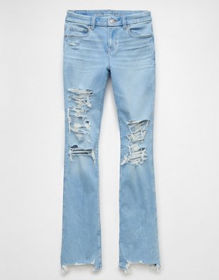 AE Next Level Jean High-Waisted Skinny Kick Curvy con Rasgados
