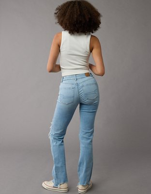 AE Next Level Jean High-Waisted Skinny Kick Curvy con Rasgados