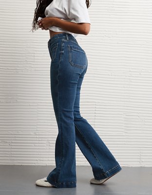 AE Next Level Curvy Super High-Waisted Flare Jean