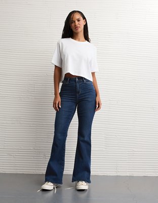 AE Next Level Curvy Super High-Waisted Flare Jean | AE