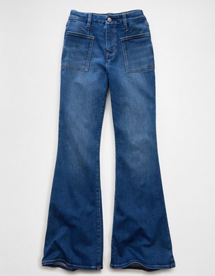 AE Next Level Curvy Super High-Waisted Flare Jean