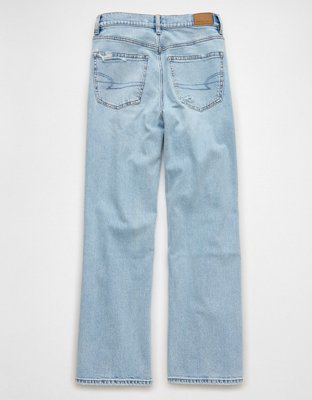 AE Strigid High-Waisted Stovepipe Ripped Jean