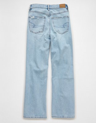 AE Strigid Ripped High-Waisted Stovepipe Jean