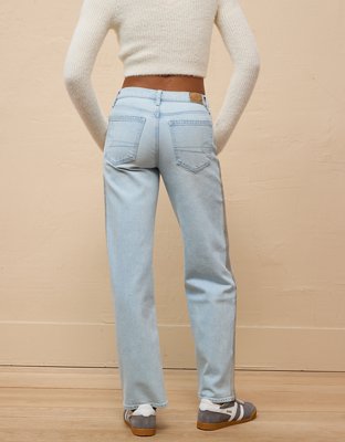 AE Stretch High-Waisted Stovepipe Side Stripe Jean