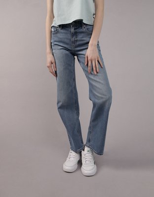 AE Stretch High-Waisted Stovepipe Jean