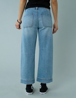 AE Stretch High-Waisted Stovepipe Crop Jean