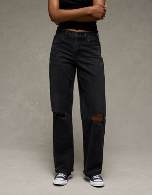 AE Stretch High-Waisted Stovepipe Jean