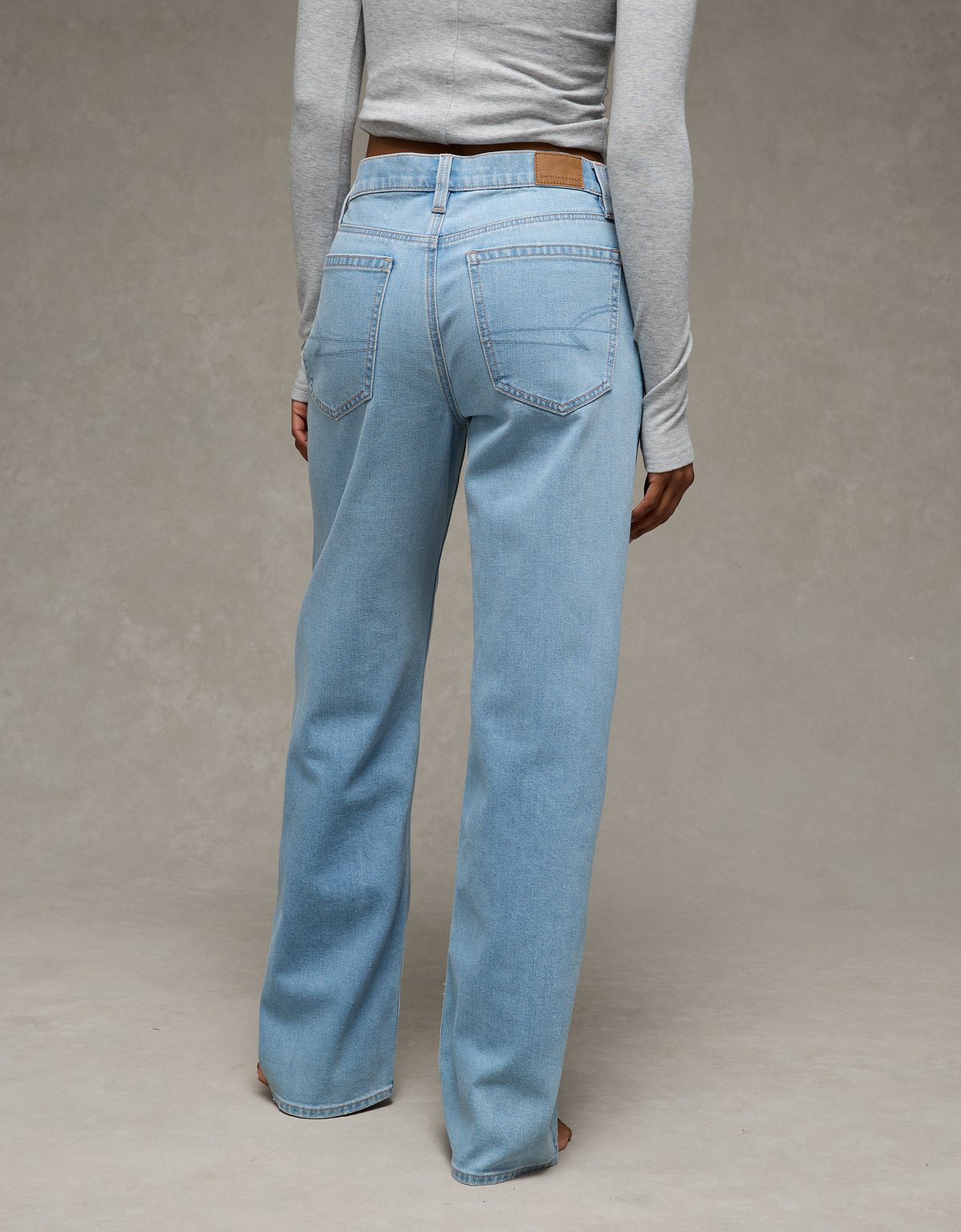 AE Stretch High-Waisted Stovepipe Jean - image 2