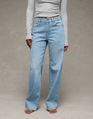 AE Stretch High-Waisted Stovepipe Jean