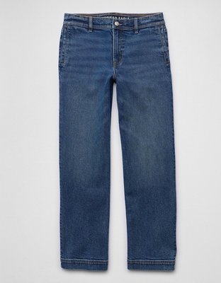 AE Stretch High-Waisted Stovepipe Jean