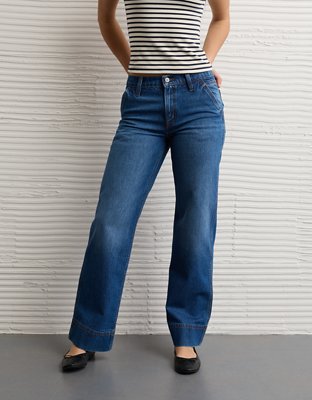 AE Stretch High-Waisted Stovepipe Jean