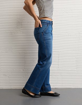 AE Stretch High-Waisted Stovepipe Jean