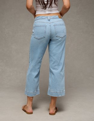 AE Stretch High-Waisted Stovepipe Crop Jean