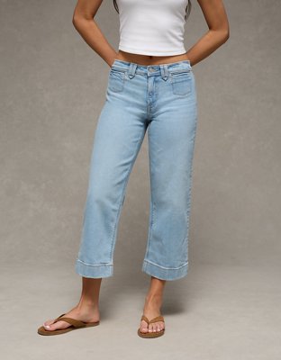 AE Stretch High-Waisted Stovepipe Crop Jean from American Eagle - $52.46