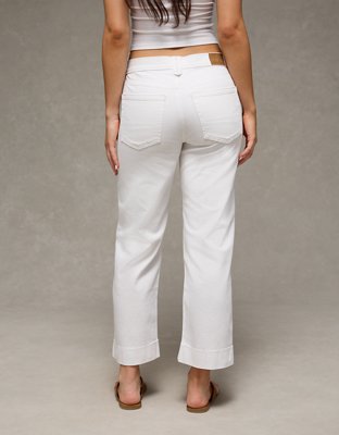 AE Stretch High-Waisted Stovepipe Crop Jean