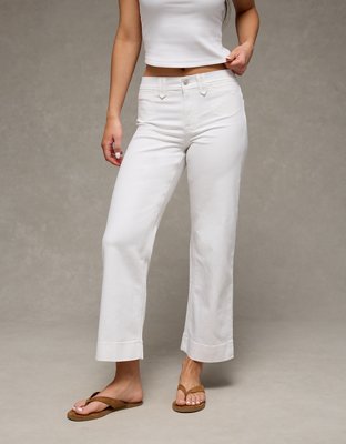 AE Stretch High-Waisted Stovepipe Crop Jean
