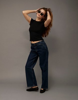 AE Stretch High-Waisted Stovepipe Jean