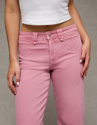 AE Stretch High-Waisted Stovepipe Crop Jean