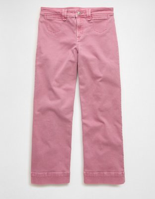 AE Stretch High-Waisted Stovepipe Crop Jean