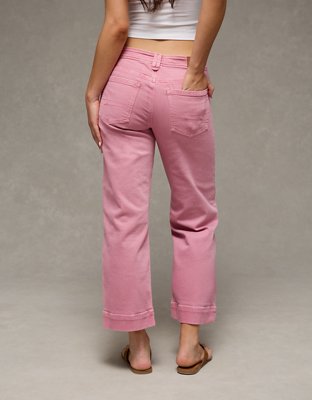 AE Stretch High-Waisted Stovepipe Crop Jean