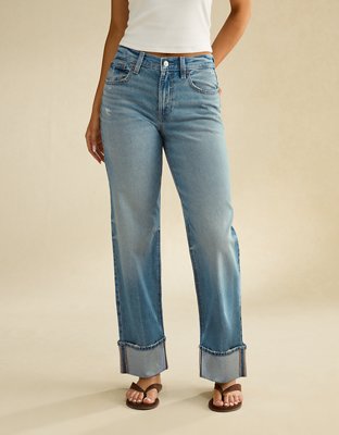 AE High-Waisted Stovepipe Jean