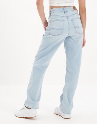 Женские джинсы American Eagle AE Stretch Curvy '90s Straight Jean — фото 2