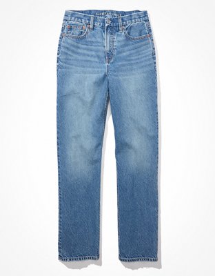 Женские джинсы American Eagle AE Strigid Curvy '90s Straight Jean — фото 3