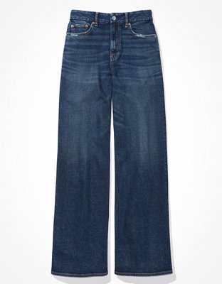 AE Dreamy Drape Super High-Waisted Baggy Wide-Leg Jean