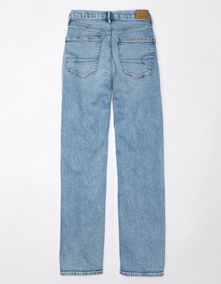 AE Strigid Curvy Embellished Super High-Waisted Baggy Straight Jean