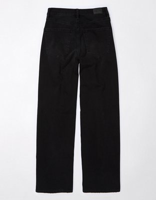 AE Strigid Curvy Super High-Waisted Baggy Straight Jean