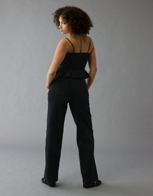 AE Strigid Curvy Super High-Waisted Baggy Straight Jean