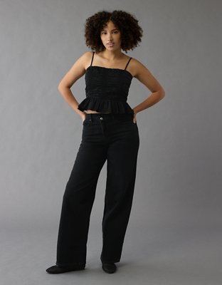 AE Strigid Curvy Super High-Waisted Baggy Straight Jean