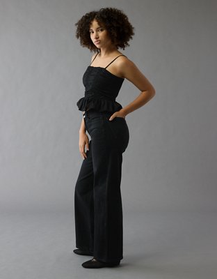 AE Strigid Curvy Super High-Waisted Baggy Straight Jean