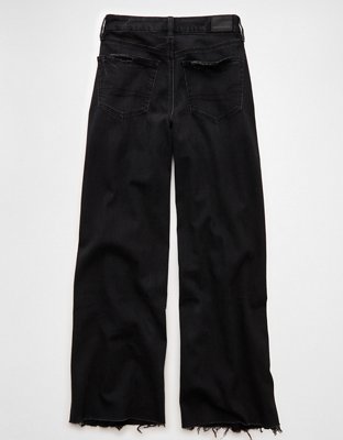 AE Dreamy Drape Stretch Curvy Super High-Waisted Baggy Wide-Leg Jean