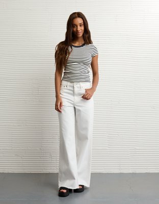 AE Dreamy Drape Strigid Low-Rise Baggy Wide-Leg Jean