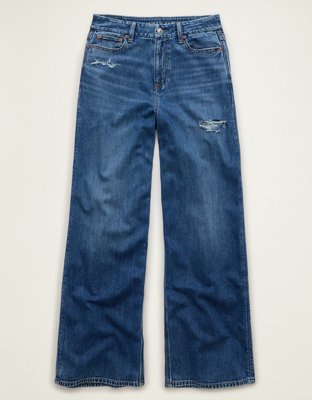 AE Curvy Super High-Waisted Baggy Wide-Leg Jean