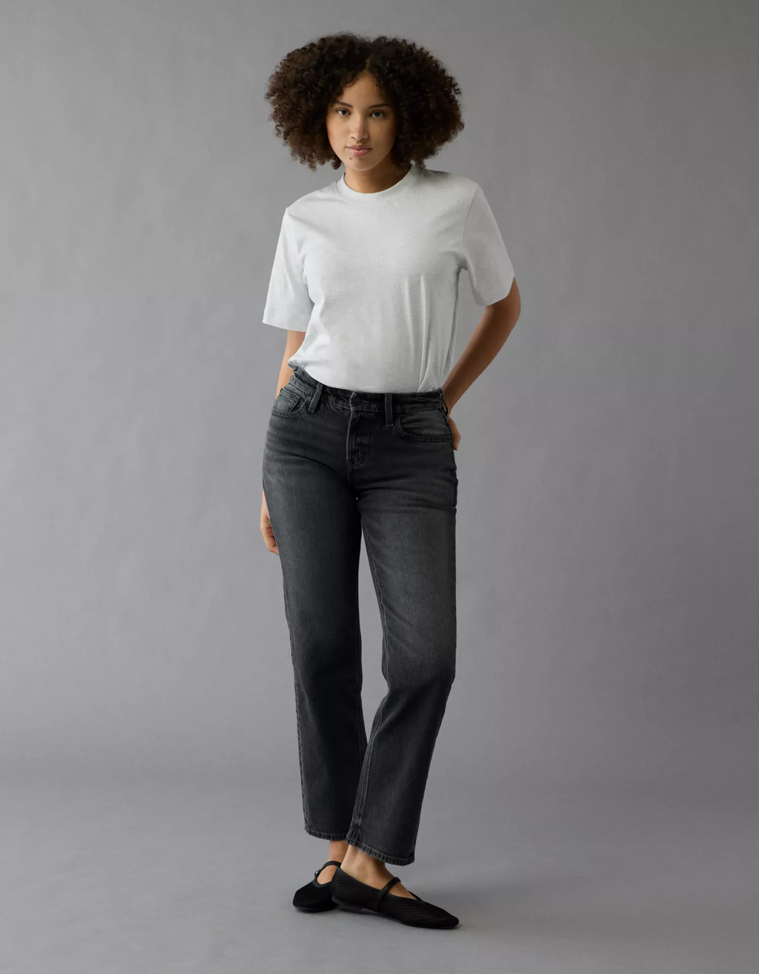 AE Curvy Straight Jean