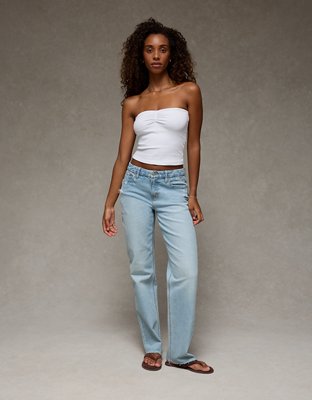AE High-Waisted Curvy Straight Jean